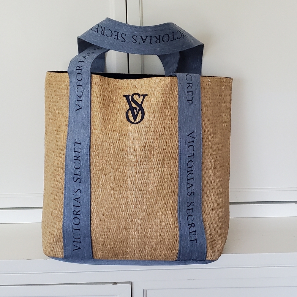 Victoria's Secret Straw Tote